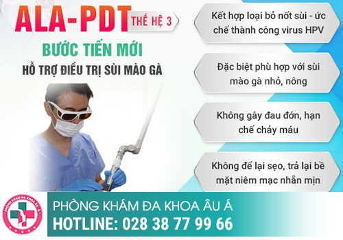 chữa bệnh sùi mào gà ở đâu
