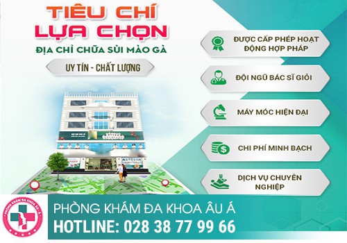 địa chỉ chữa sùi mào gà