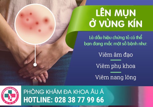 Nguyên nhân gây nổi mụn ở vùng kín