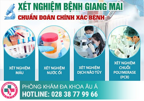 Xét nghiệm bệnh giang mai hết bao nhiêu?